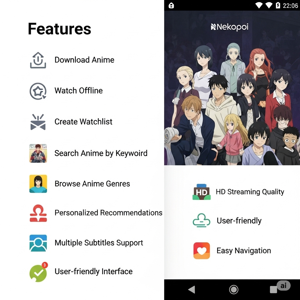 Watch Nekopoi APK on Pc