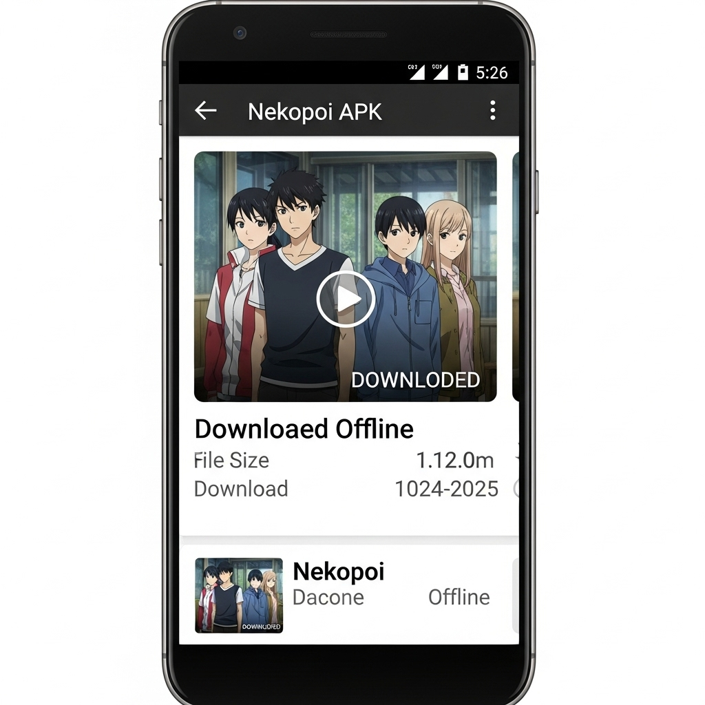 Nekopoi Apk Features offline mode