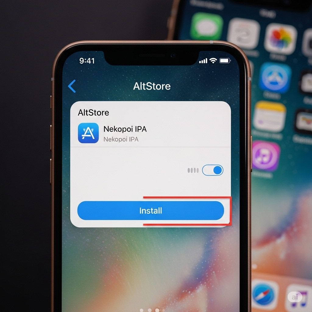 Install Nekopoi IPA on ios