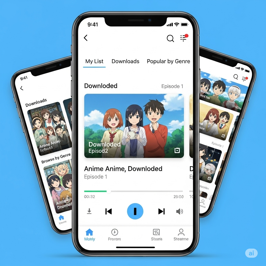 Features of Nekopoi vs Crunchyroll